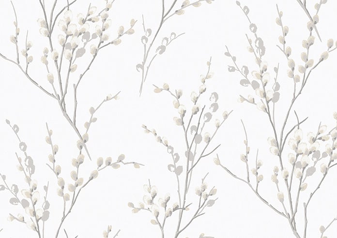 Laura Ashley Pussy Willow, Dove Grey - Twist&Fit Roller Blind - Image 6